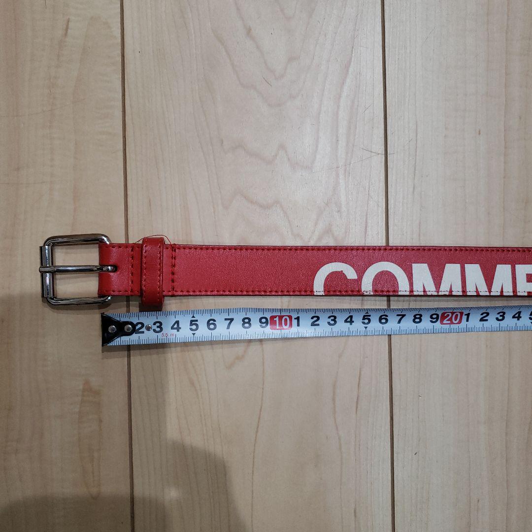 COMME des GARÇONS レザー ベルト SA0911HL レッド　M