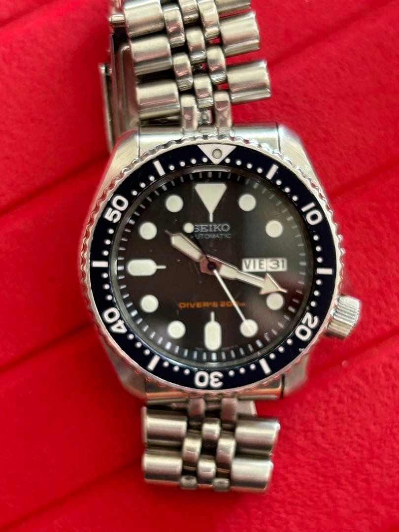 セイコー　ブラックボーイ　SKX007 7S26-0020