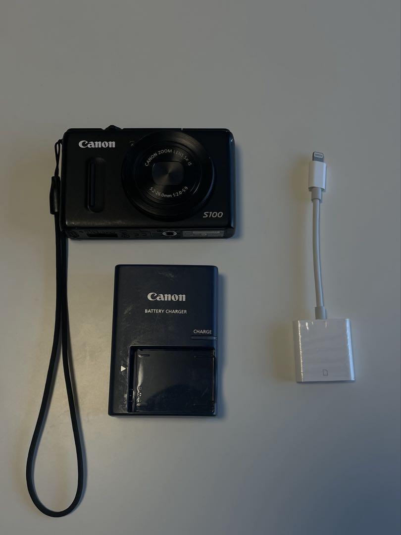 【美品】Canon PowerShot S100 ブラック