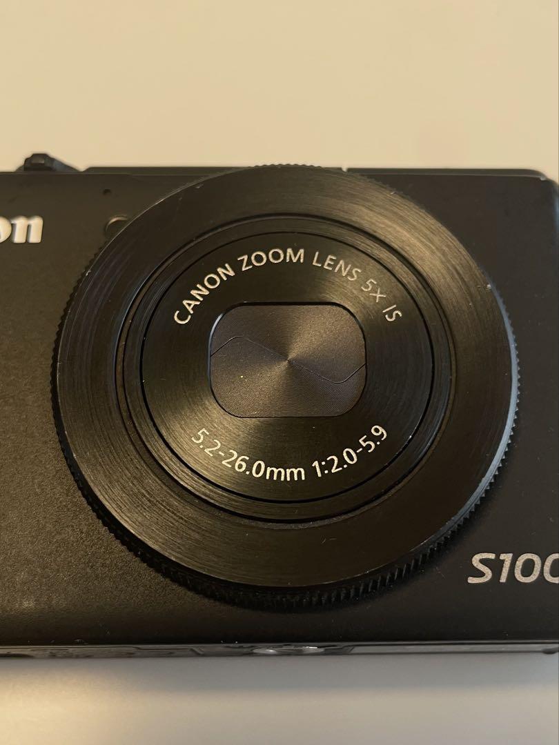 【美品】Canon PowerShot S100 ブラック
