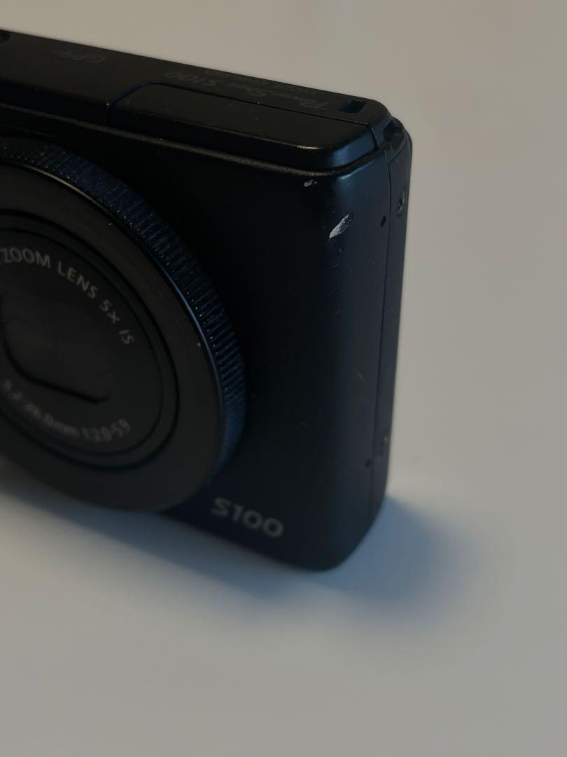 【美品】Canon PowerShot S100 ブラック