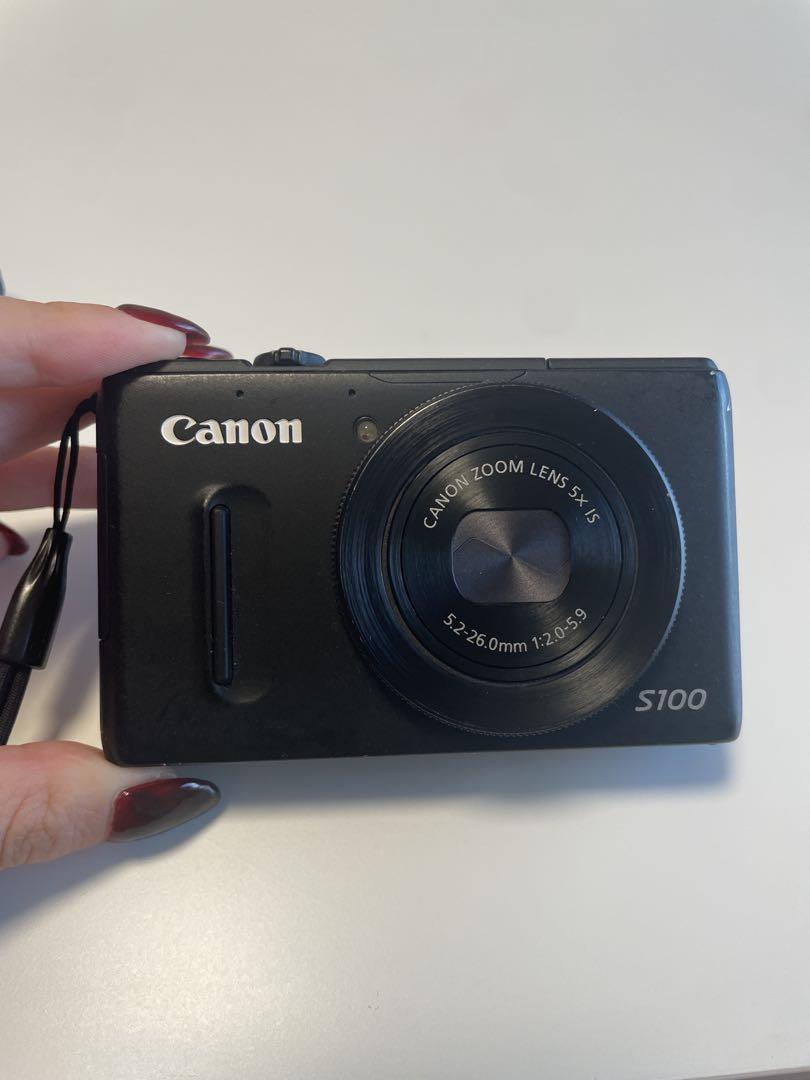 【美品】Canon PowerShot S100 ブラック
