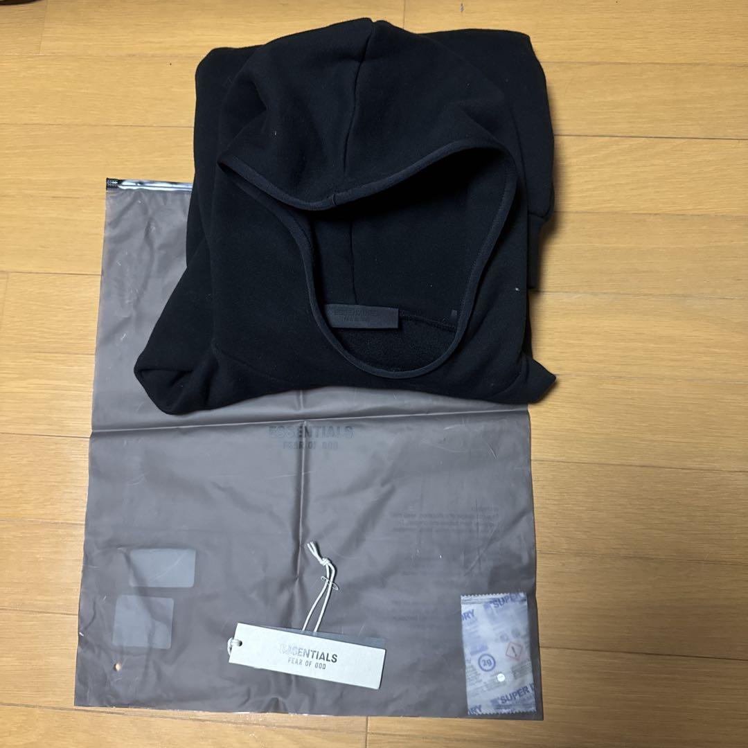ESSENTIALS パーカー黒サイズS