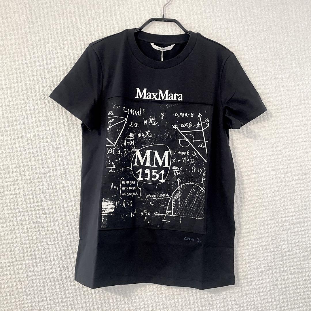 ■Max Mara COLIBRI プリント Tシャツ 1941065206 ■