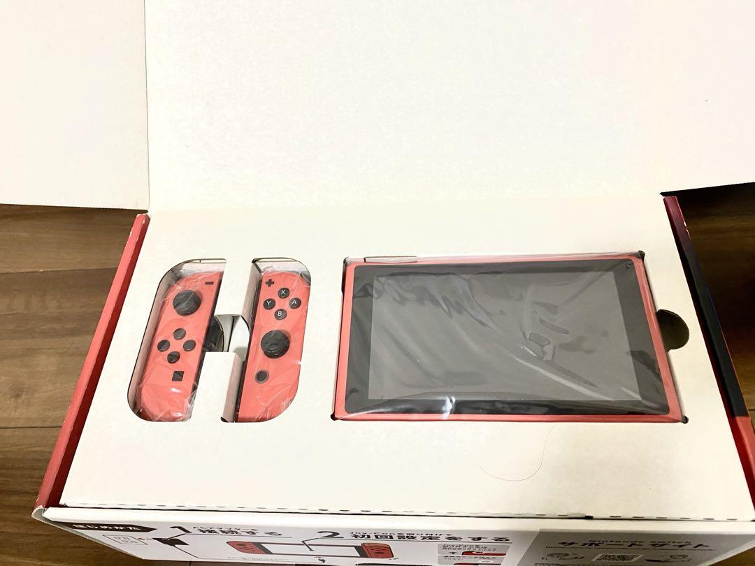 Nintendo Switch マリオレッド×ブルー 本体 ＋ソフト