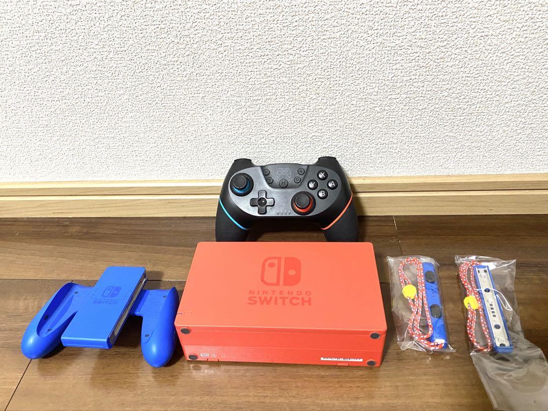 Nintendo Switch マリオレッド×ブルー 本体 ＋ソフト