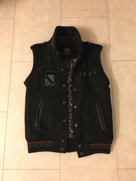 ビッグ割引 ROEN(ロエン) 袖レザー切替スタジャン size:44 - スタジャン ビッグ割引 ROEN(ロエン) 袖レザー切替スタジャン size:44 - スタジャン