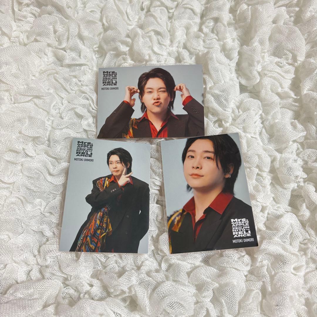 ミセス 大森元貴 ゼンジン未到とリライアンス ランダムフォトカード