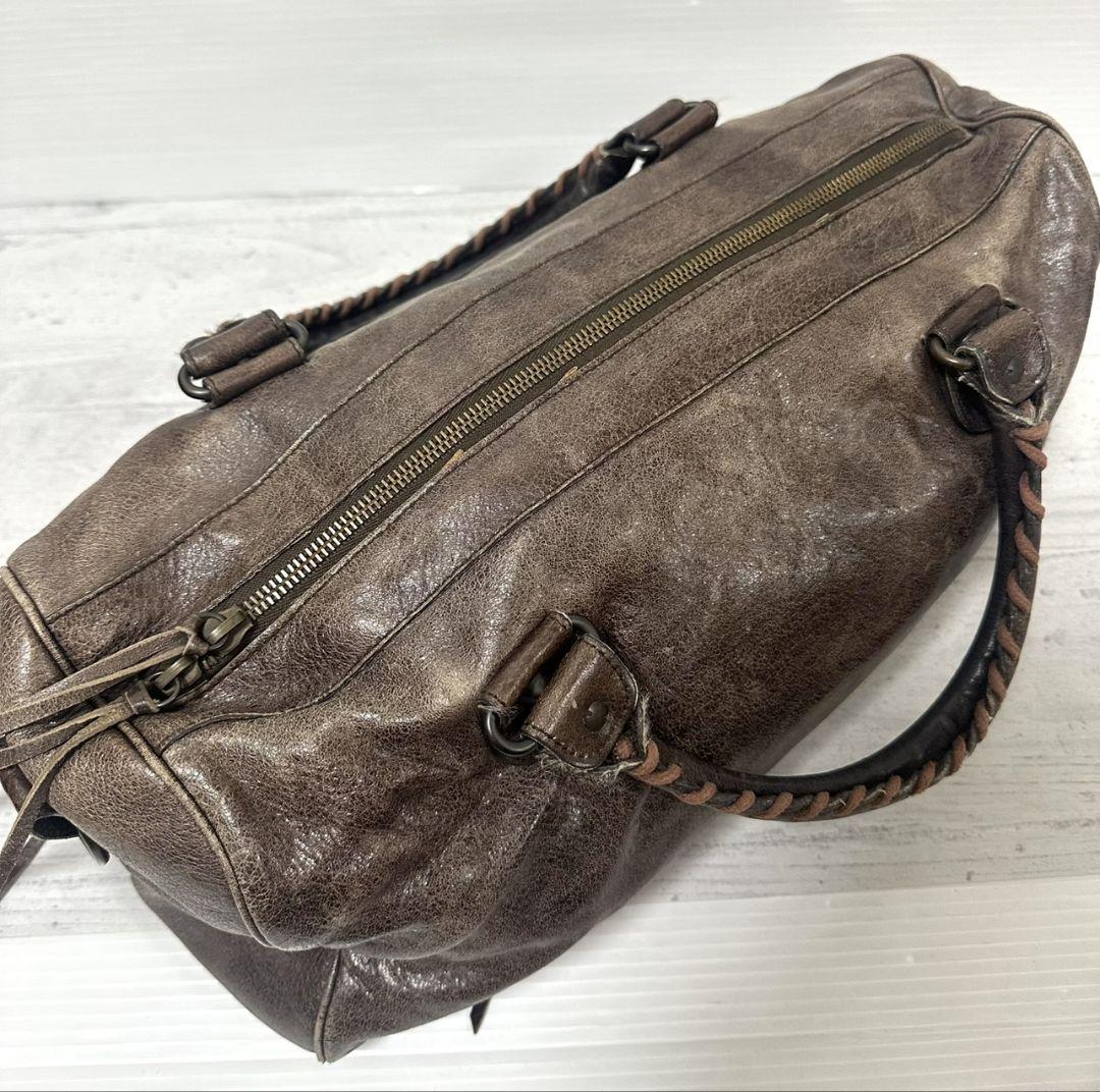 ☆BALENCIAGA バレンシアガ ☆シティ ブラウン ショルダーバッグ ☆BALENCIAGA バレンシアガ ☆シティ ブラウン ショルダーバッグ
