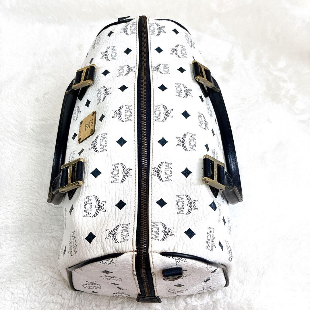 MCM エムシーエム　ボストンバッグ　ハンドバッグ　ヴィセトス柄