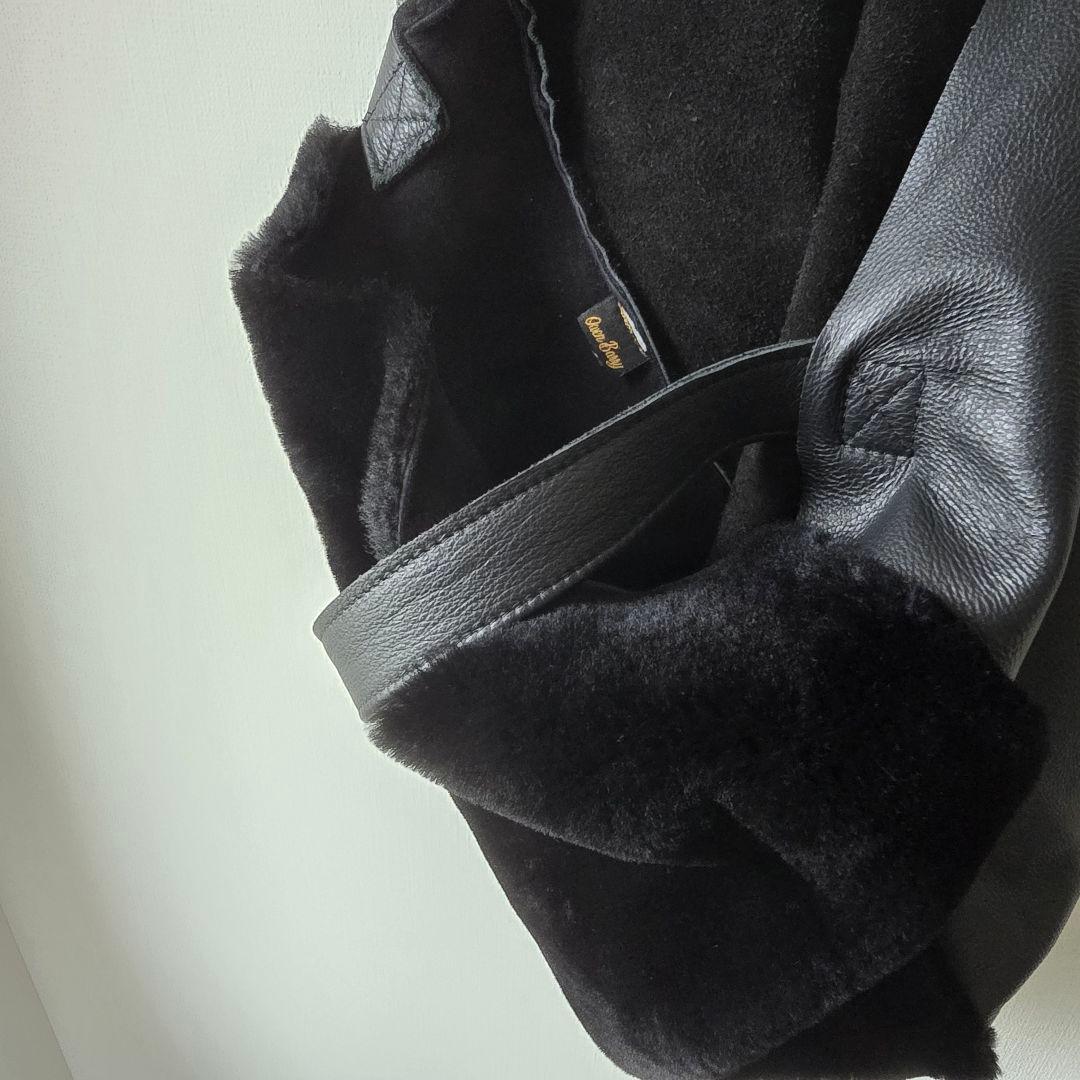 【別注】Owen Barry×GALERIE VIE ムートンレザーコンビ 【別注】Owen Barry×GALERIE VIE ムートンレザーコンビ