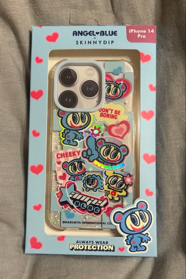 SKINNYDIP iPhone 14 Pro ケース エンジェルブルー - メルカリ