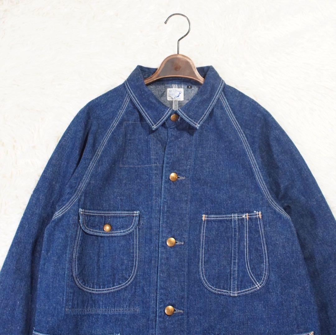 新品 orslow 1950 カバーオール デニム インディゴブルー L 日本製 楽天市場】【orslow】 1950 DENIM COVER ALL One Wash 9oz