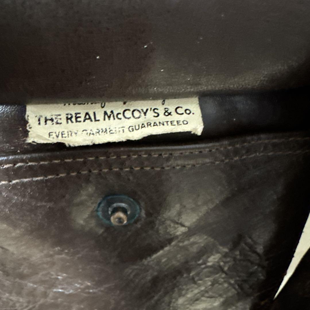 THE REAL McCOY'S レザー ジャケット TYPE A-2 42