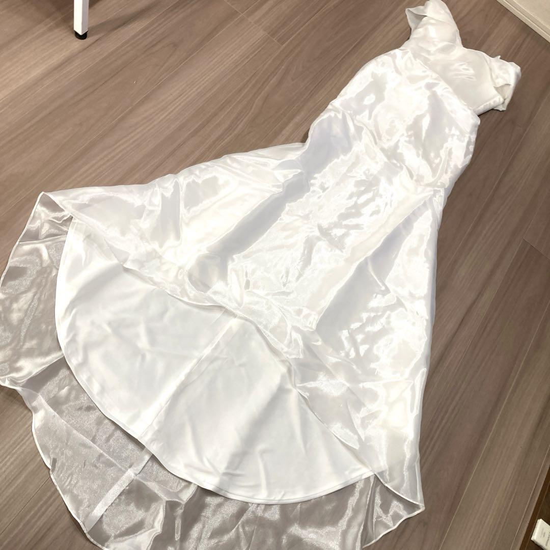 ウエディングドレス Mサイズ ※リボンのみ新品