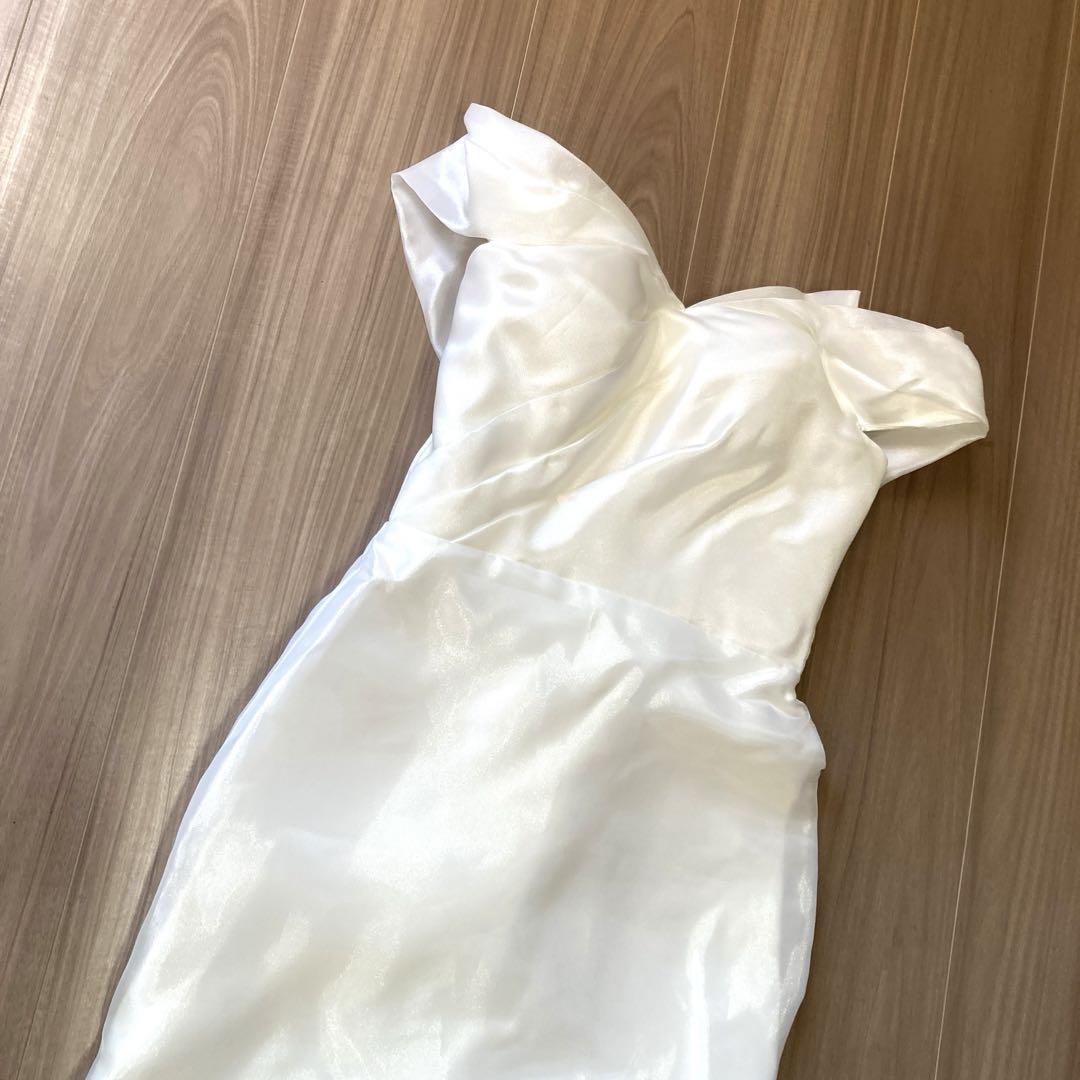 ウエディングドレス Mサイズ ※リボンのみ新品
