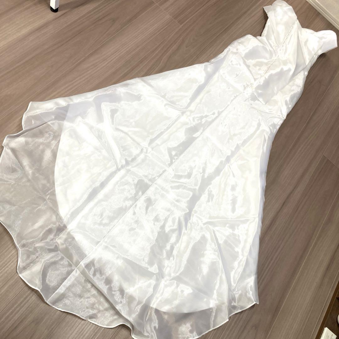 ウエディングドレス Mサイズ ※リボンのみ新品