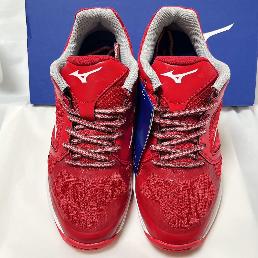 Mizuno 靴 トレーニングシューズ 赤 24.0