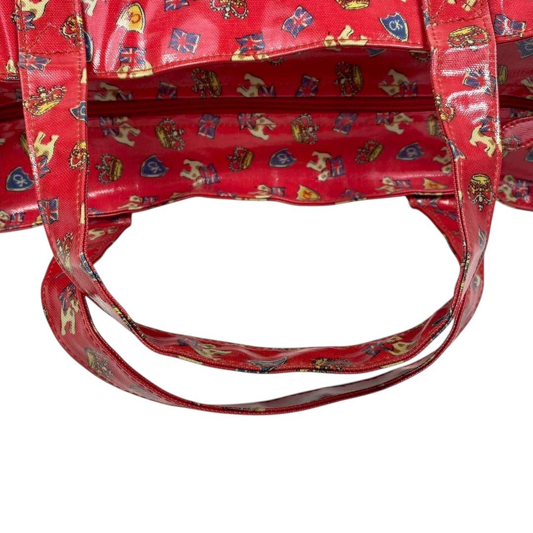 アメリカ通販ファッション Cath Kidston レッド イギリス トートバッグ キャスキッドソン バッグ