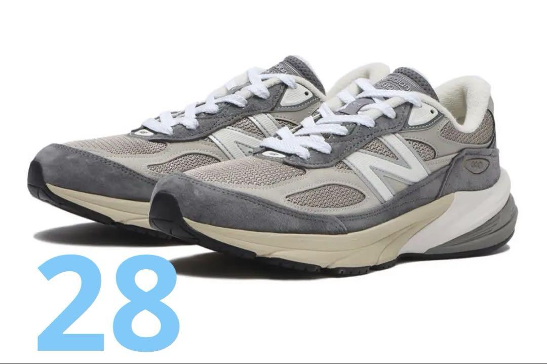 【新品未使用】ニューバランス 990 v6 GR6 28cm