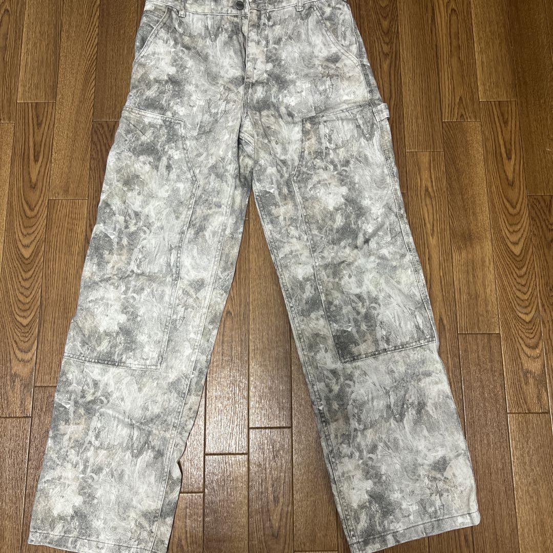 zara ザラ ウォッシュ加工カーペンターパンツ　完売品