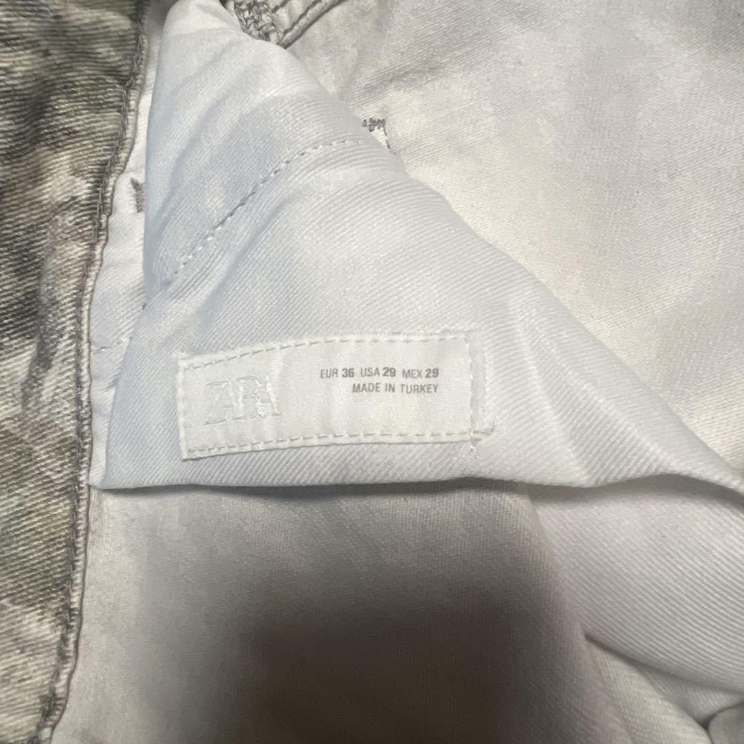 zara ザラ ウォッシュ加工カーペンターパンツ　完売品