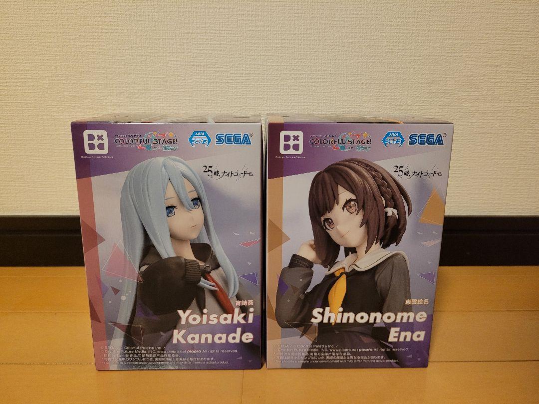 プロセカ　カラフルステージ！デスクトップ 宵崎奏　東雲絵名　20体セット！ プロセカ カラフルステージ！デスクトップ 宵崎奏 東雲絵名 20体