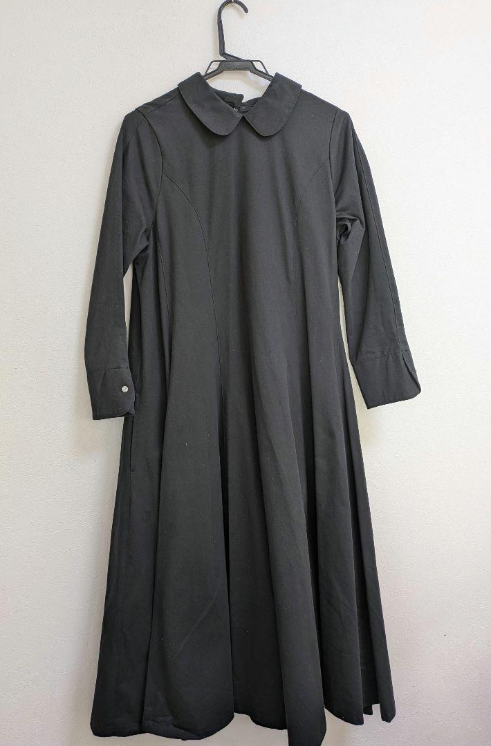 foufou the dress ＃34 サイズ１ラウンドカラーフレアワンピース