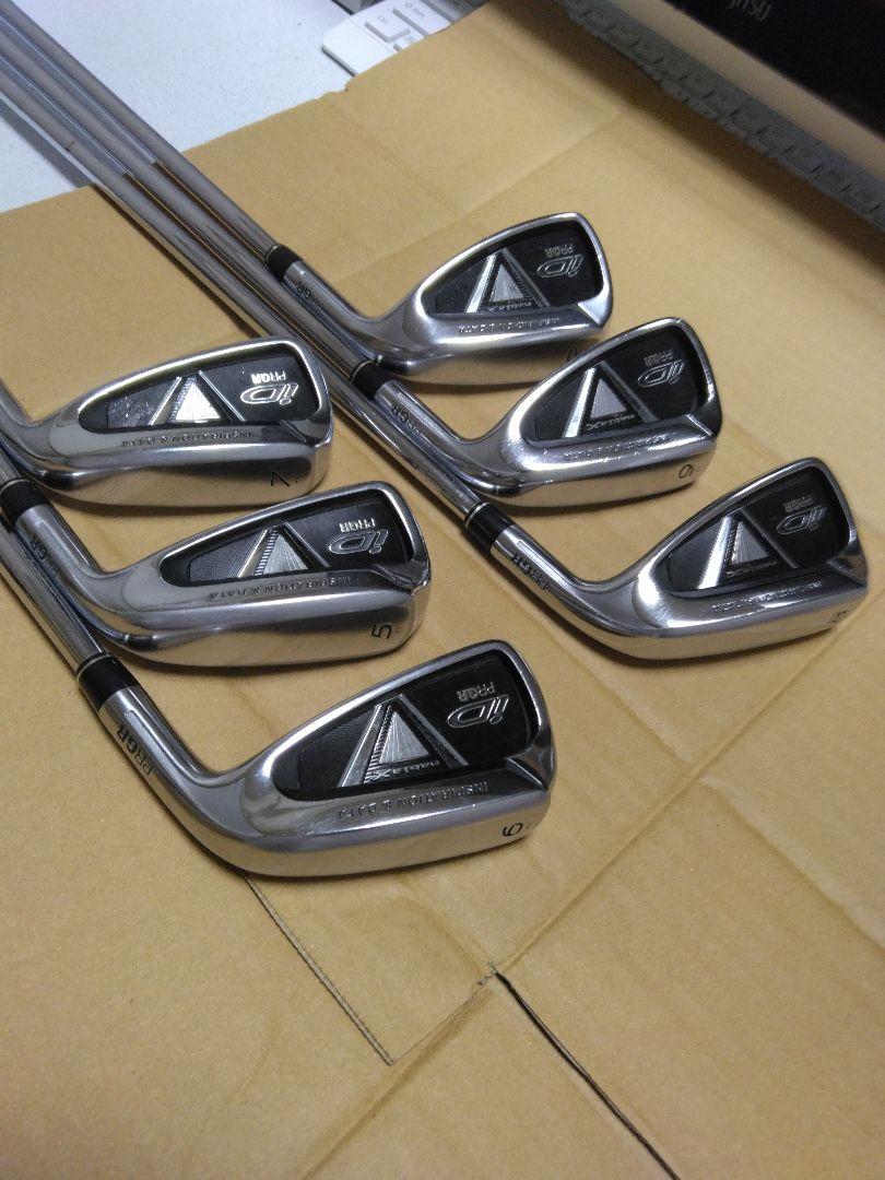 プロギア ID ナブラX アイアン6本 5-Pw 　M40 スペックスチール