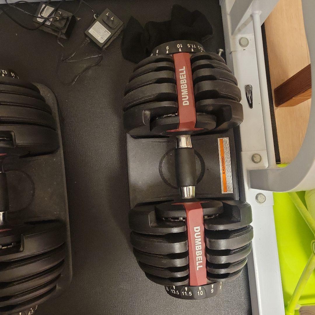 可変式ダンベル　最大24kg　※引取限定