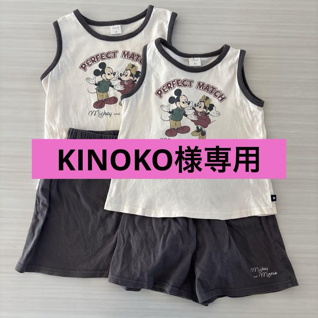 激レア disney ミッキーミニー タンクトップ ノースリーブ