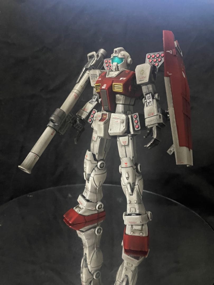 ガンプラHGジム塗装完成品