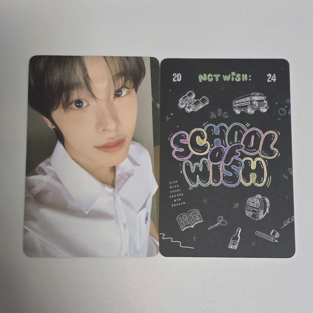 NCT WISH SCHOOL OF WISH 入場 トレカ リク - メルカリ