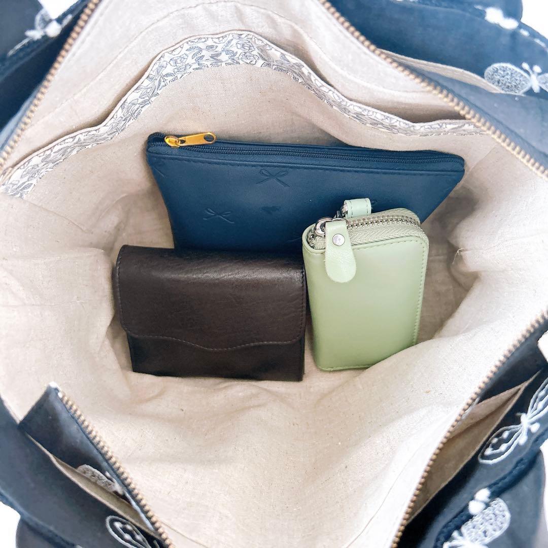 ミナペルホネン　タンバリン　トートバック　ハンドメイド