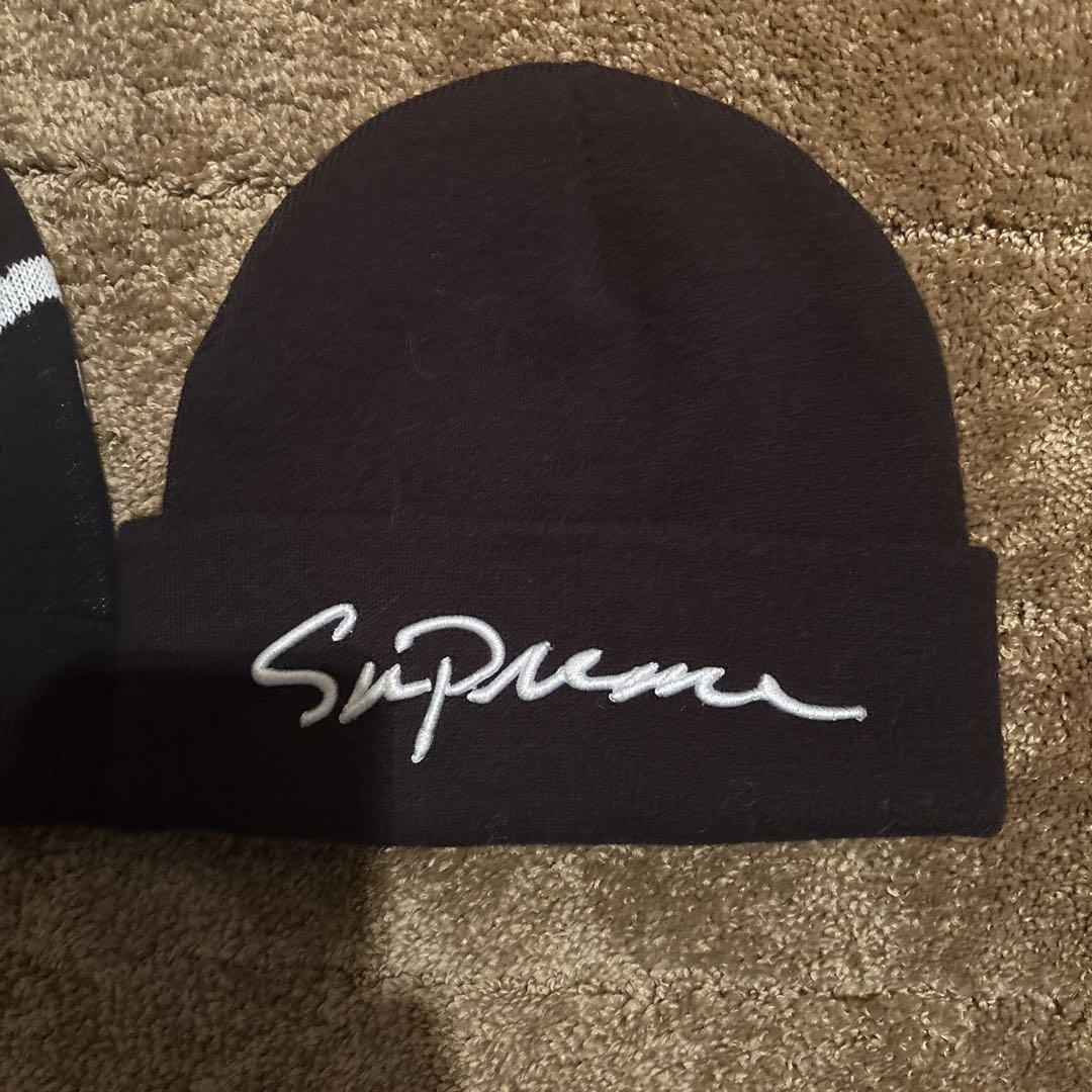 supreme 21・22fw newera BOXロゴビーニー 新品2点セット