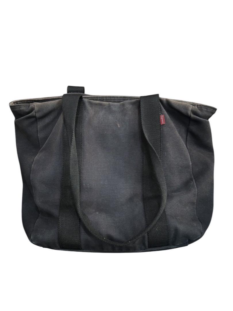 20AW Supreme シュプリーム ボックスロゴトートバッグ 黒 キャンバス