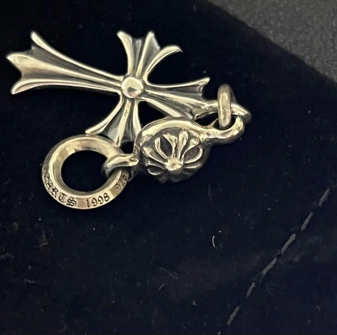 ワンボールタイニーネックレスチャームCHROME