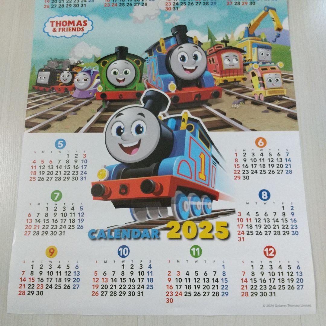 2025年 トーマス THOMAS ポスターカレンダー カレンダー - メルカリ