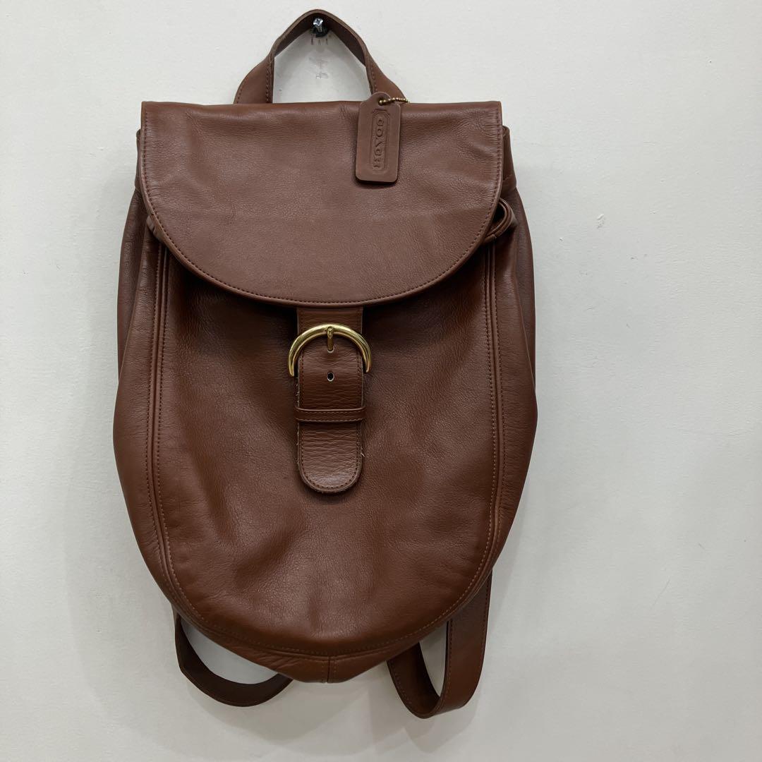 COACH - USA製 オールドコーチ 本革 レザー リュック サック