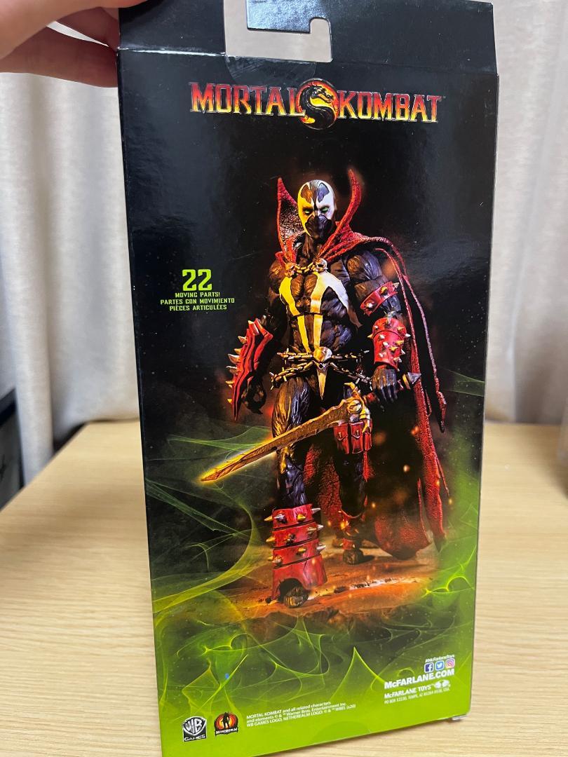 Mortal Kombat Spawn フィギュア 約7インチ