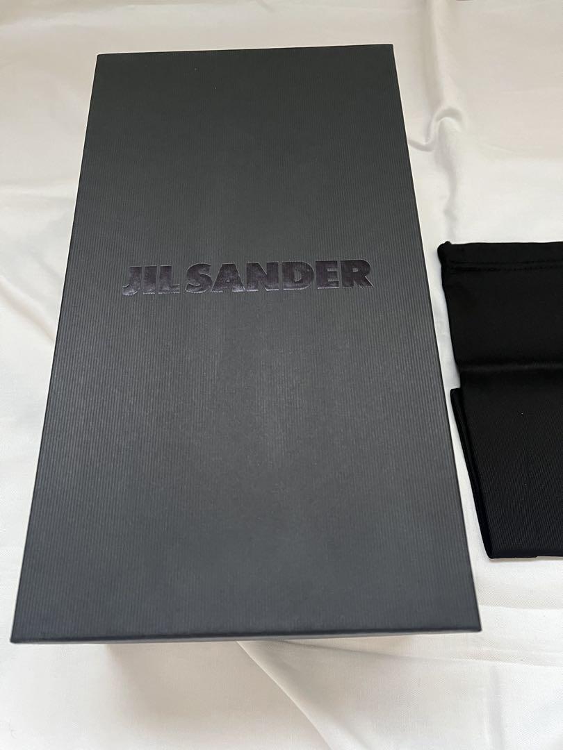 美品★JILSANDER ジルサンダー バレリーナ　フラットシューズ 黒