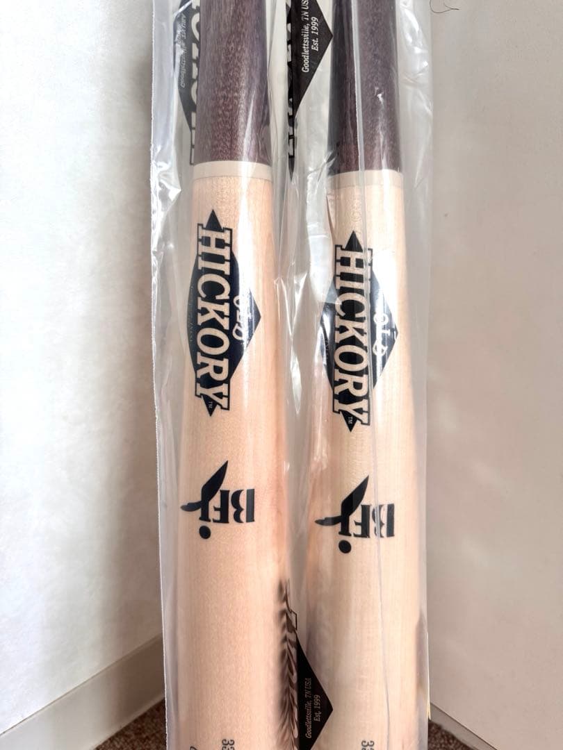 硬式木製バット ヒッコリー アマチュア対応