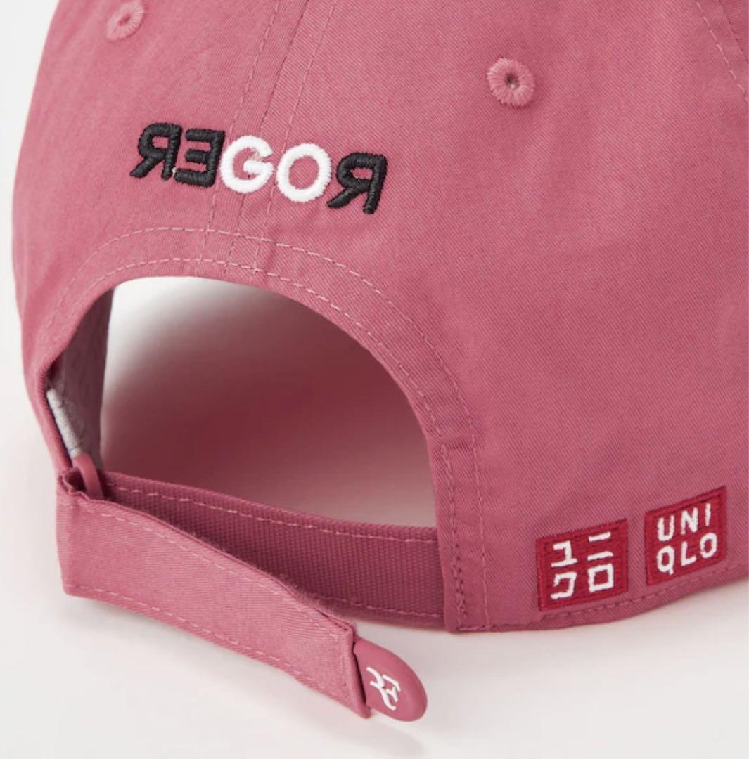 UNIQLO RF CAP (PINK/WHITE) 新品 タグ付き - メルカリ
