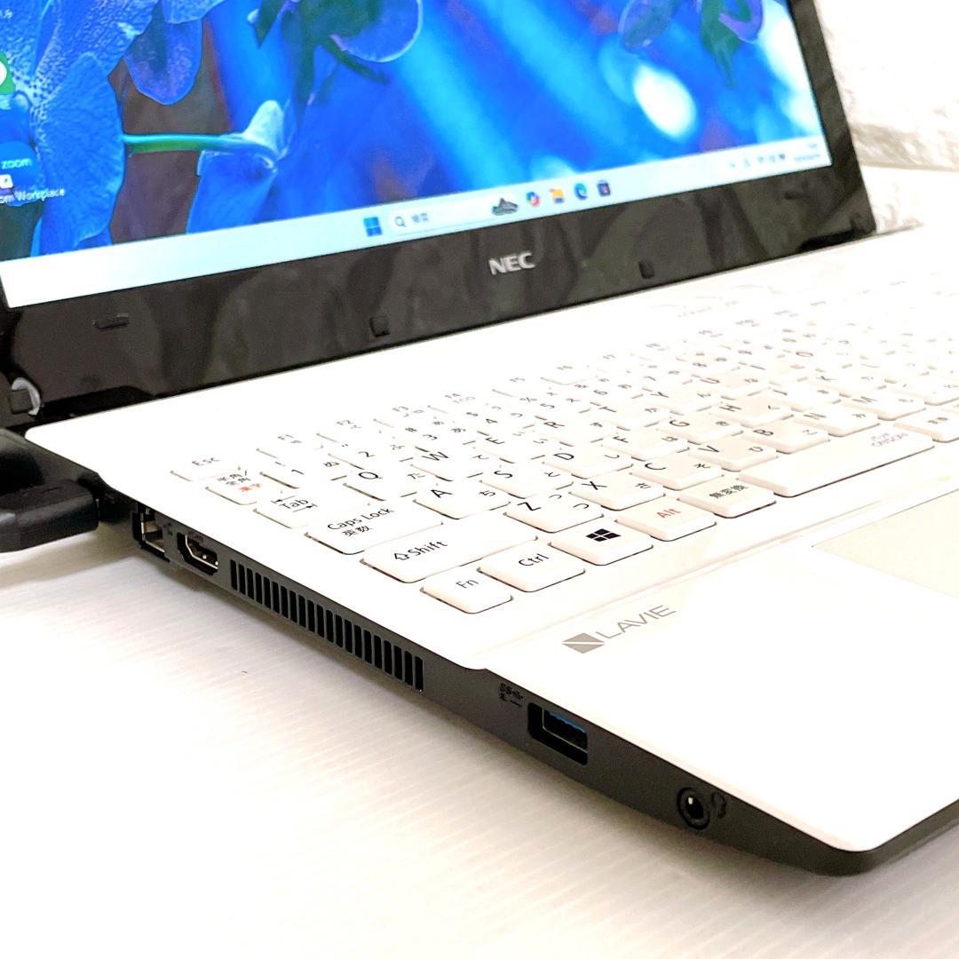 Windows11 NEC ノートパソコン 大容量1TB ノートPC カメラ付