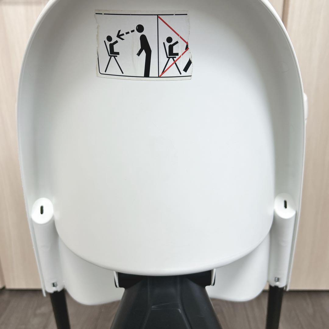 送料込　BABYBJÖRN ハイチェア ホワイト　中古品 廃盤品 BABYBJÖRN ハイチェア ホワイト - メルカリ