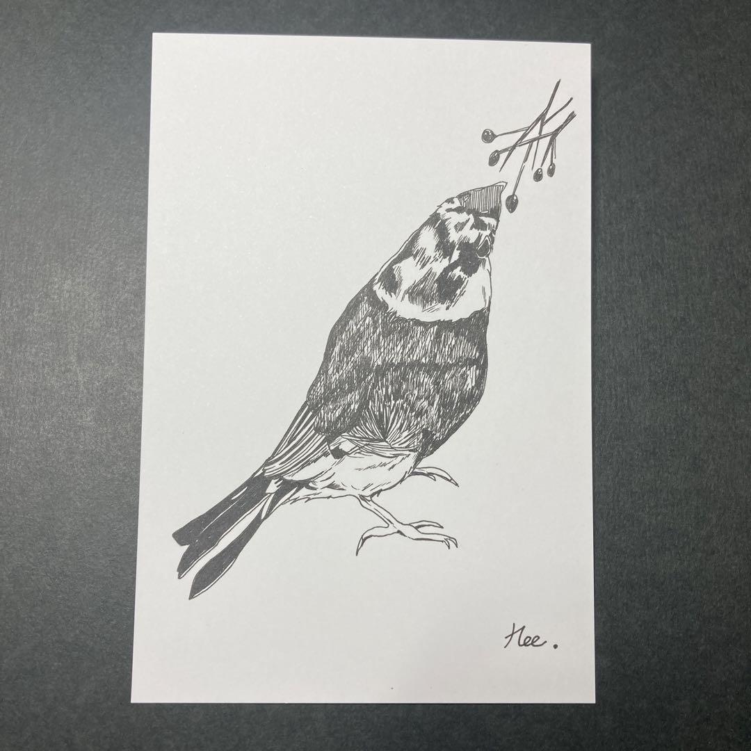 坂 街角 ペン画 アクリル画 原画 インテリア ハンドメイド