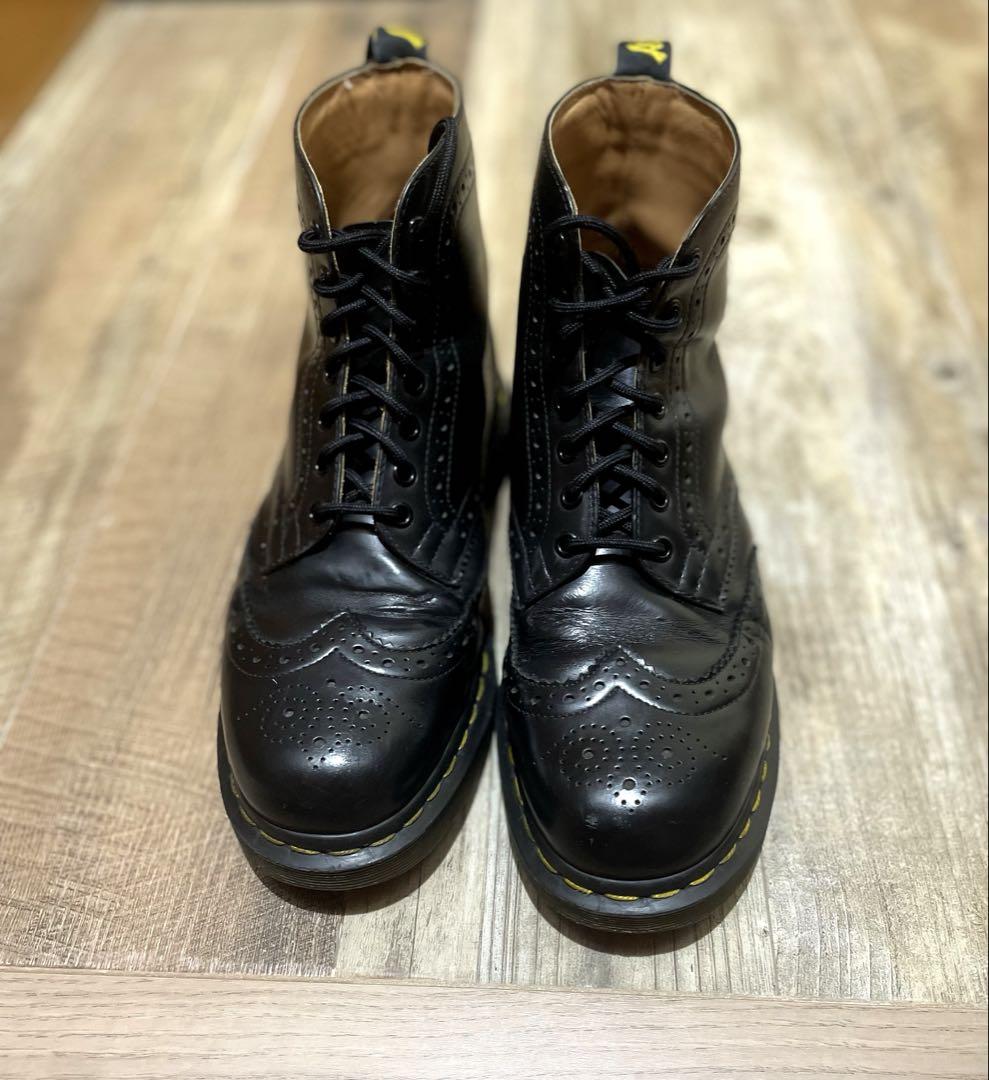 Dr. Martens England製UK9 7ホール ウイングチップ