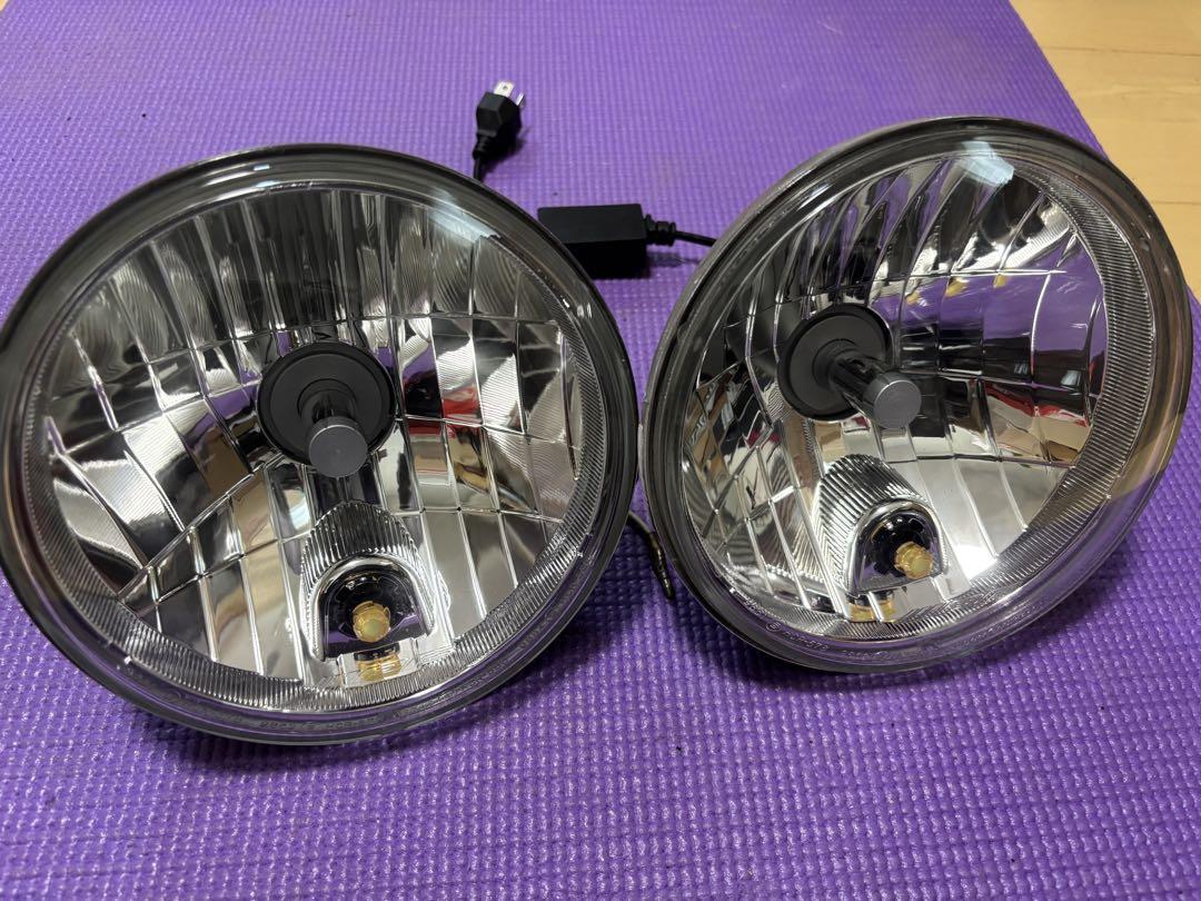 IPF リフレクター　ポジション付き　ヘッドライト セット　LEDバルブ付き