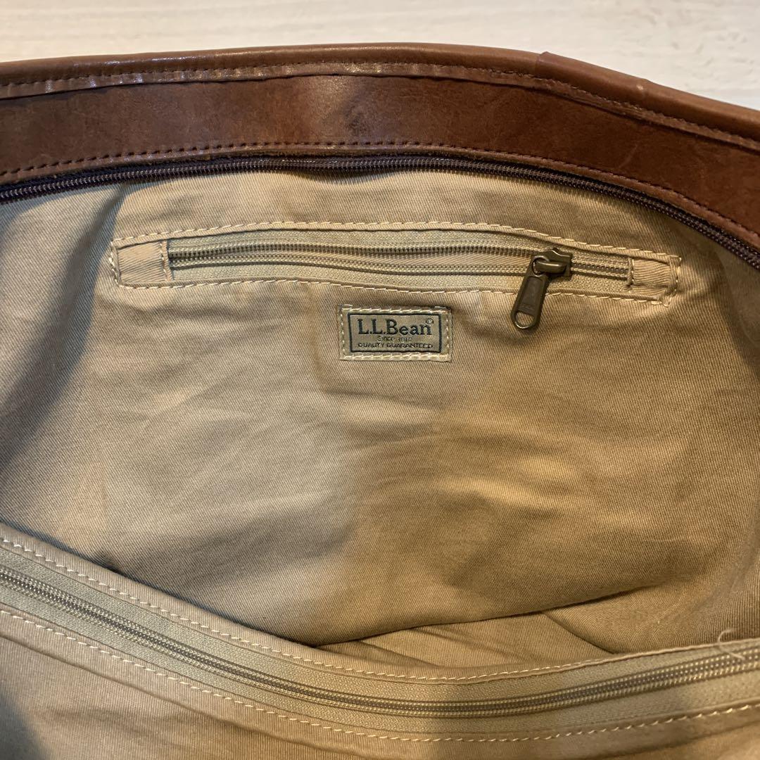 llbean レザートートバッグ