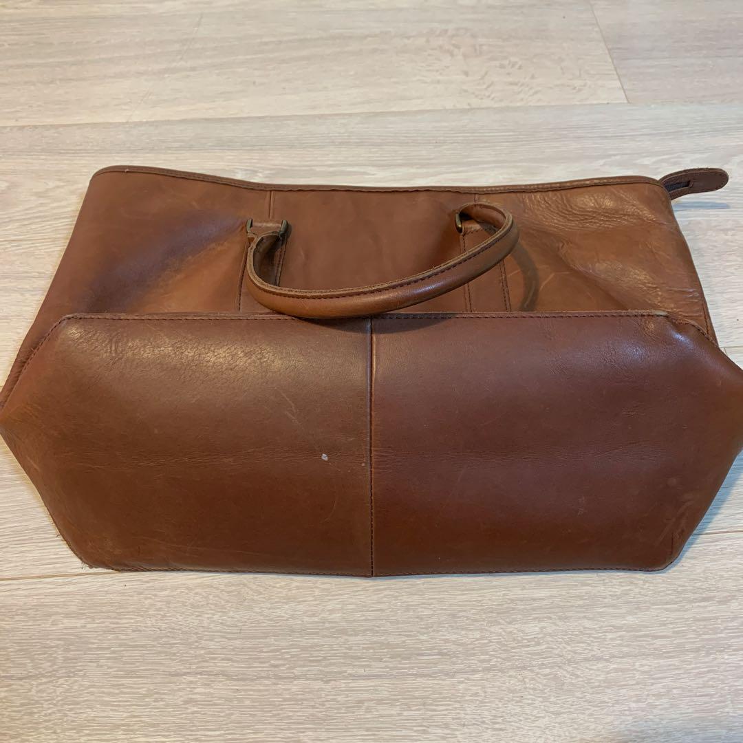 llbean レザートートバッグ